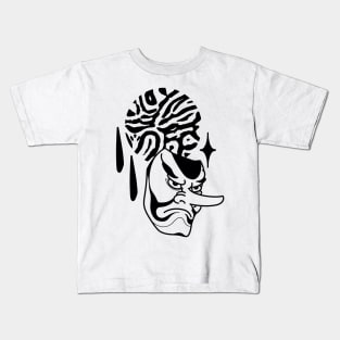 Universe mask Kids T-Shirt